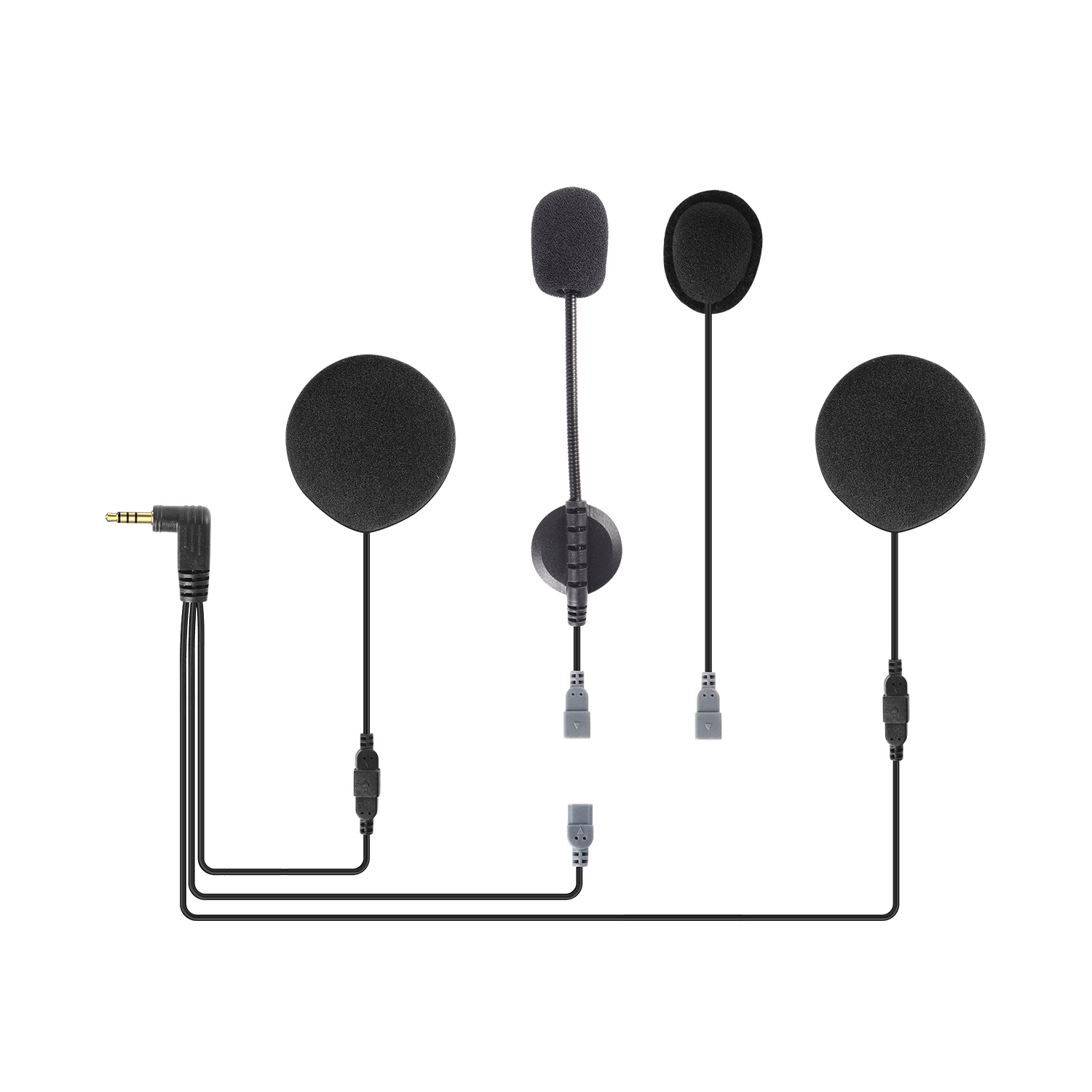 Auriculares HIFI-M2 con conector redondo de 3.5mm para Q7 (versión antigua)
