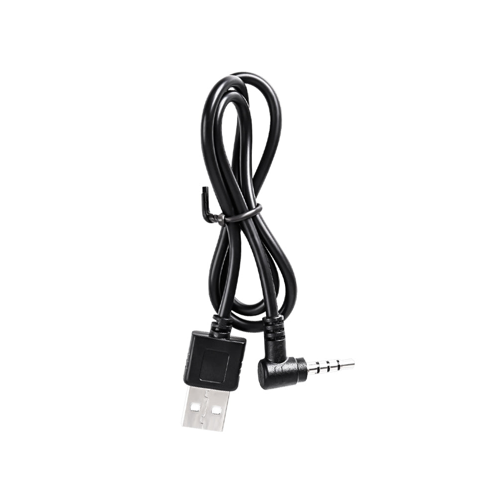 EJEAS Cable de carga para auriculares Bluetooth con orificio redondo de 3,5mm