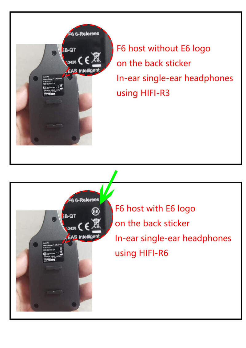 Auriculares intrauditivos HIFI-R3 con interfaz Type-C para F6 (Versión antigua)