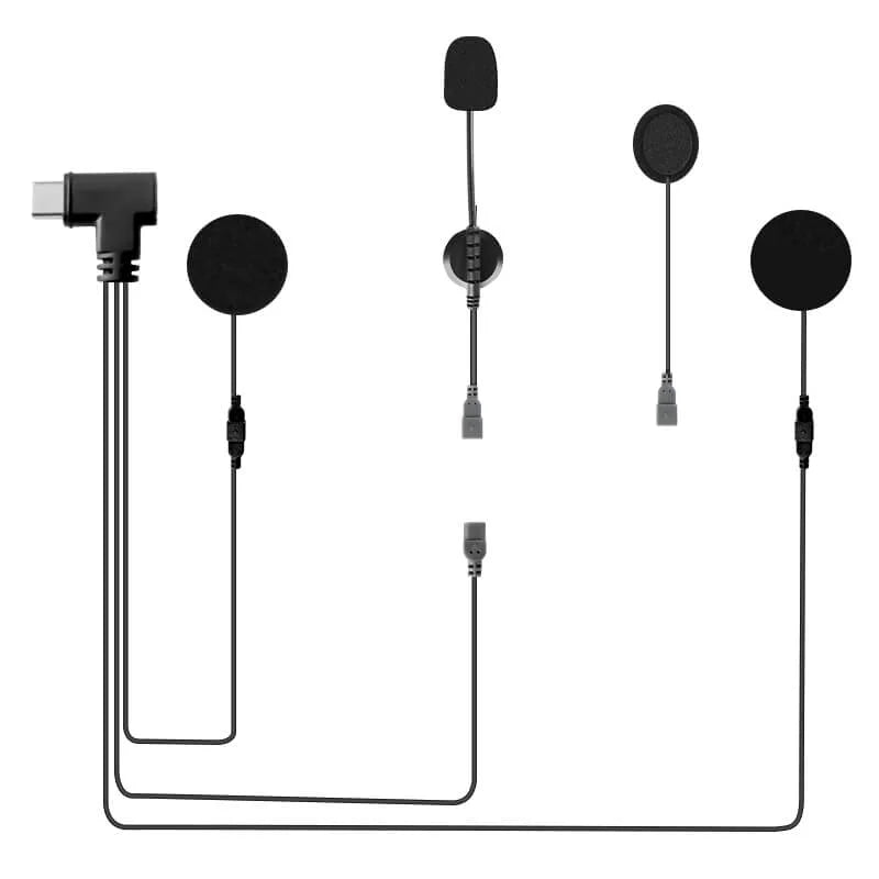 Accesorios para auriculares de casco Tipo-C HIFI-M4 para K1 / MS8 / MS20