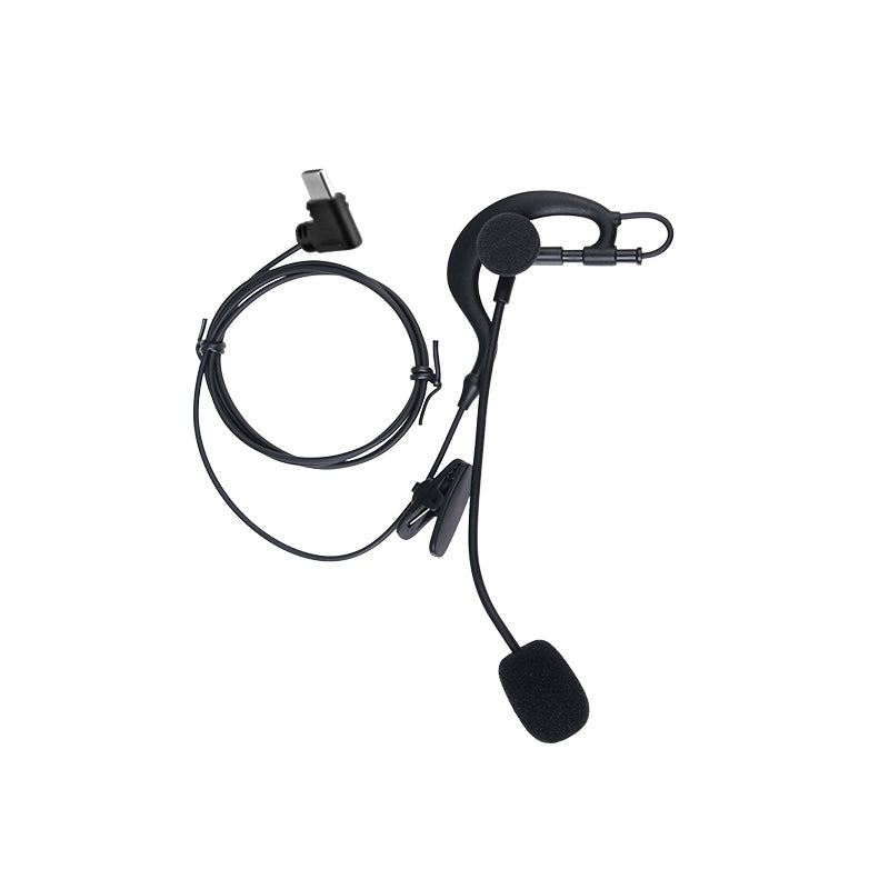 Auriculares de gancho para la oreja con interfaz Type-C HIFI-R10 para GY118, V6C y V4C