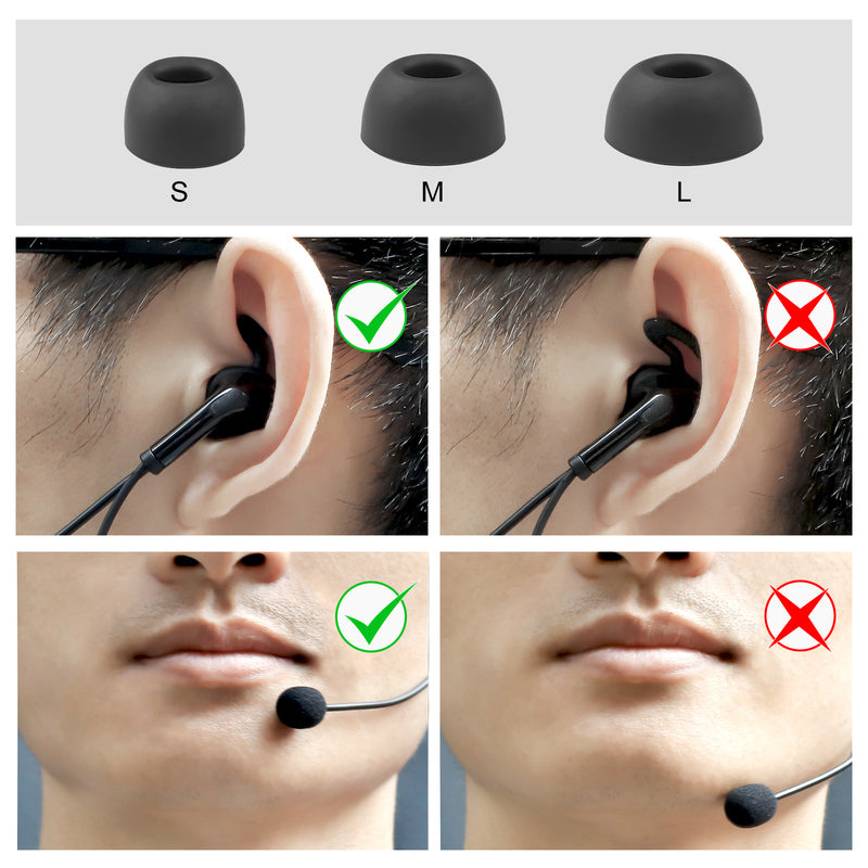 Auriculares intraurales HIFI-R con agujero redondo de 3,5 mm para FBIM (Versión Antigua)