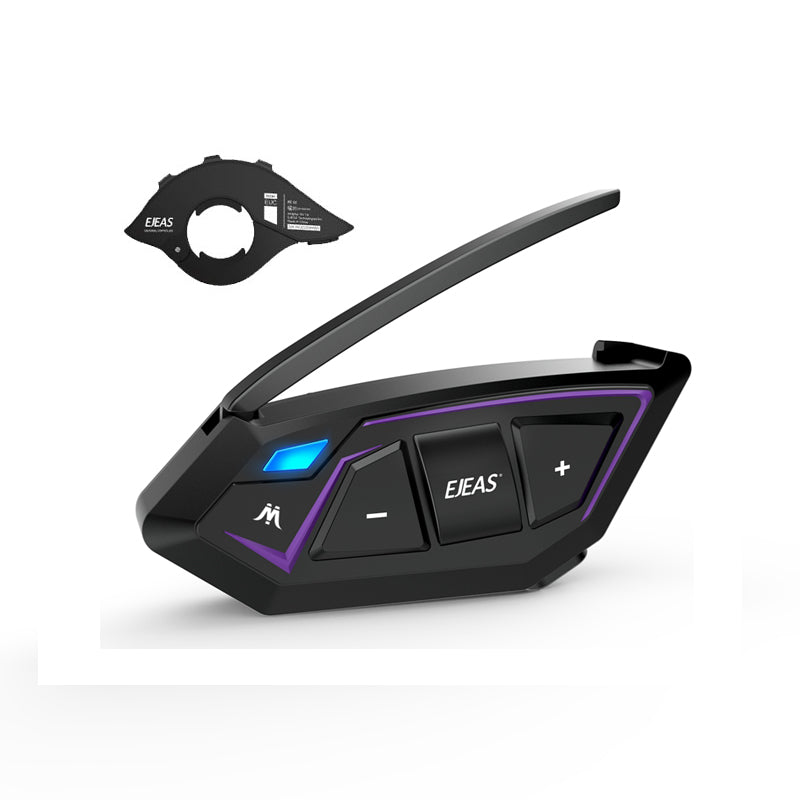 Sistema de intercomunicador de malla EJEAS MS8 para casco de motocicleta