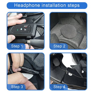 EJEAS V6 Pro+ Auriculares Bluetooth para casco de motocicleta en oferta destacada