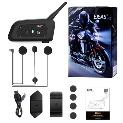EJEAS V6 Pro+ Auriculares Bluetooth para casco de motocicleta en oferta destacada