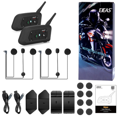 EJEAS V6 Pro+ Auriculares Bluetooth para casco de motocicleta en oferta destacada