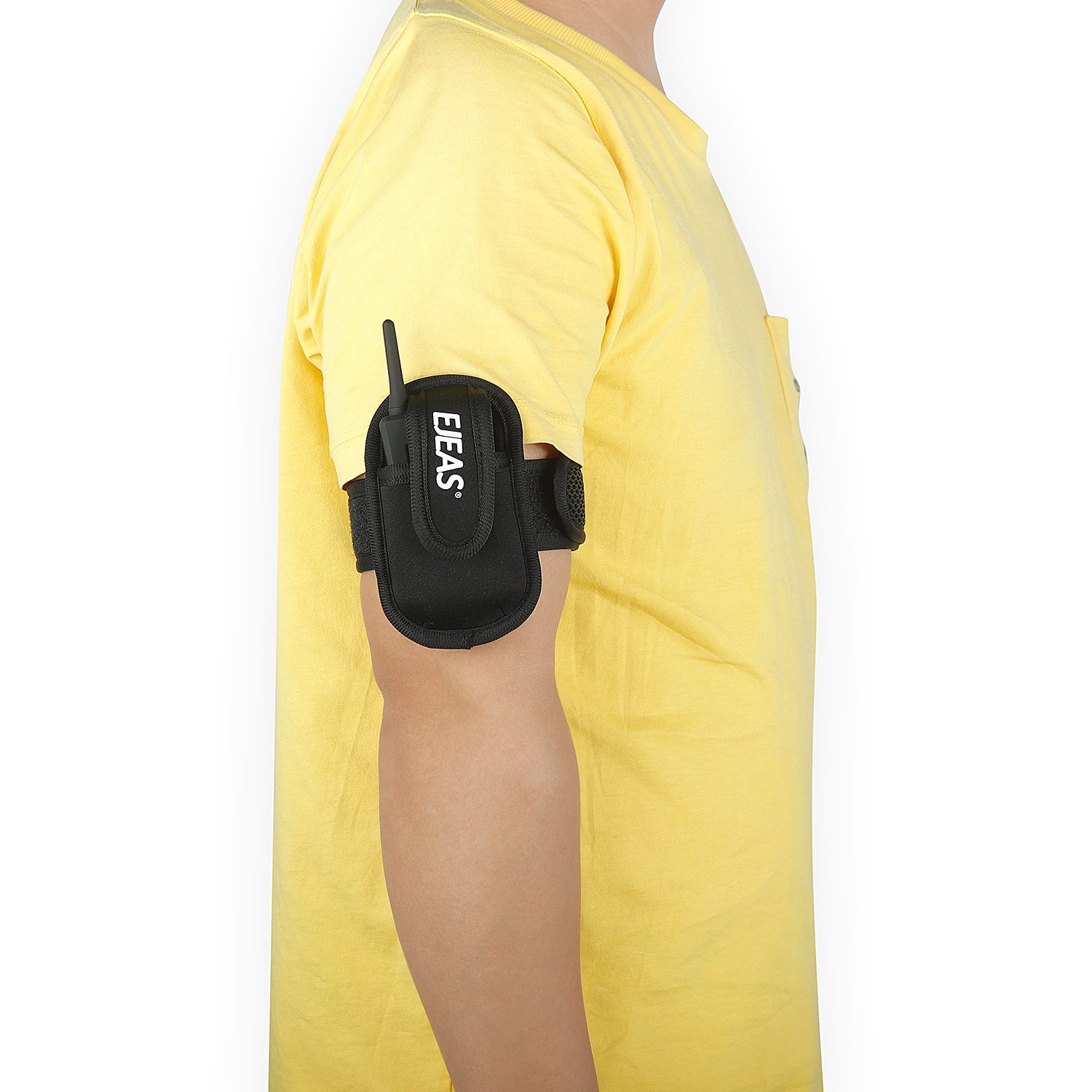 EJEAS Brazalete de Árbitro con Bolsillo para el Brazo para FBIM/V6C/V4C