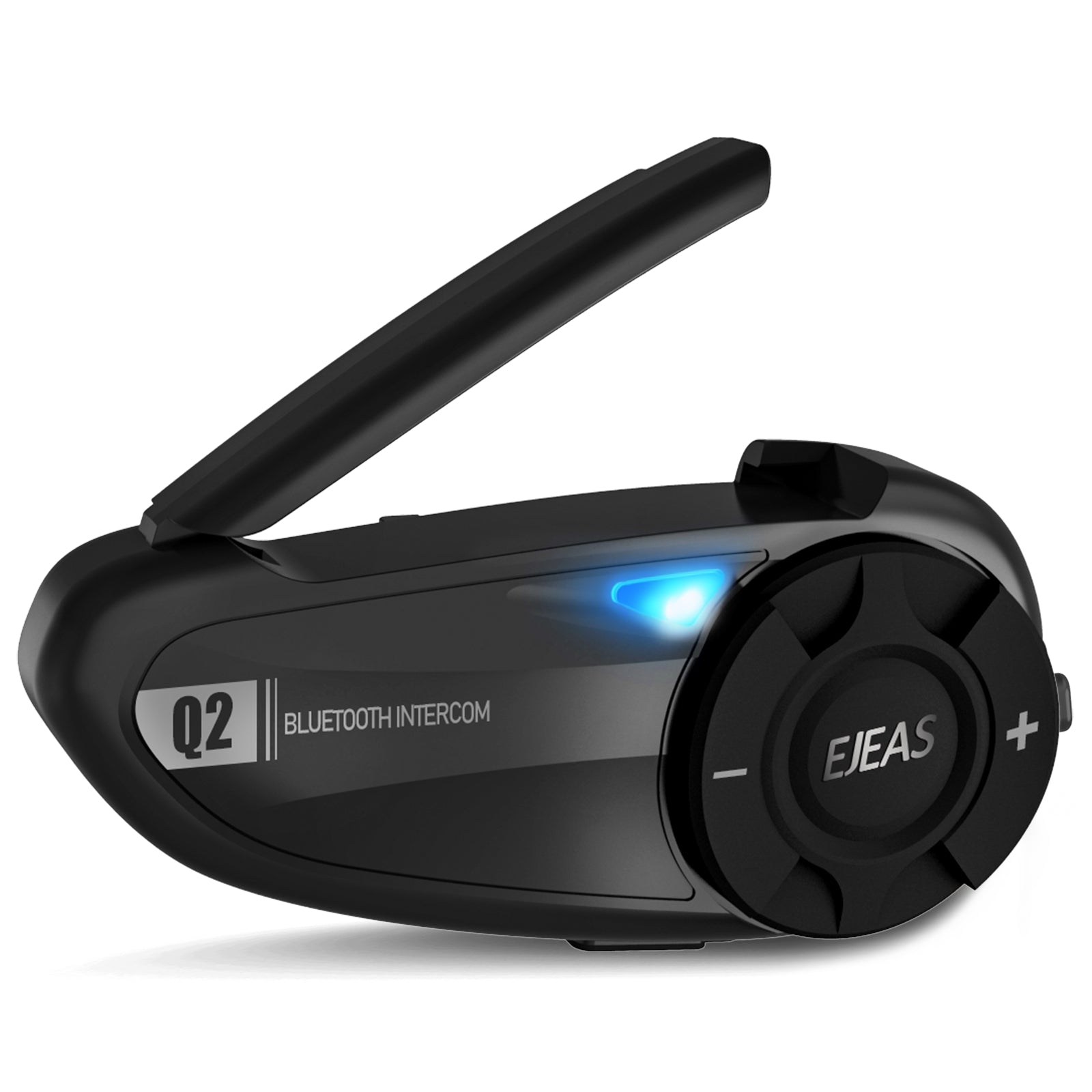 Auriculares Bluetooth EJEAS Q2 para casco de motocicleta para 2 ciclistas