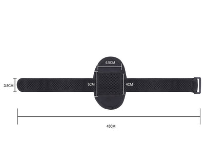 EJEAS Brazalete de Árbitro con Bolsillo para el Brazo para FBIM/V6C/V4C