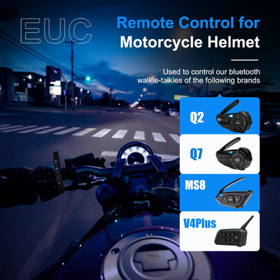 Control remoto de manillar de motocicleta EJEAS EUC