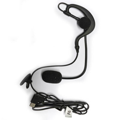 HIFI-R8 Auriculares con enganche para oreja con interfaz Type-C para F6 (Versión Nueva)