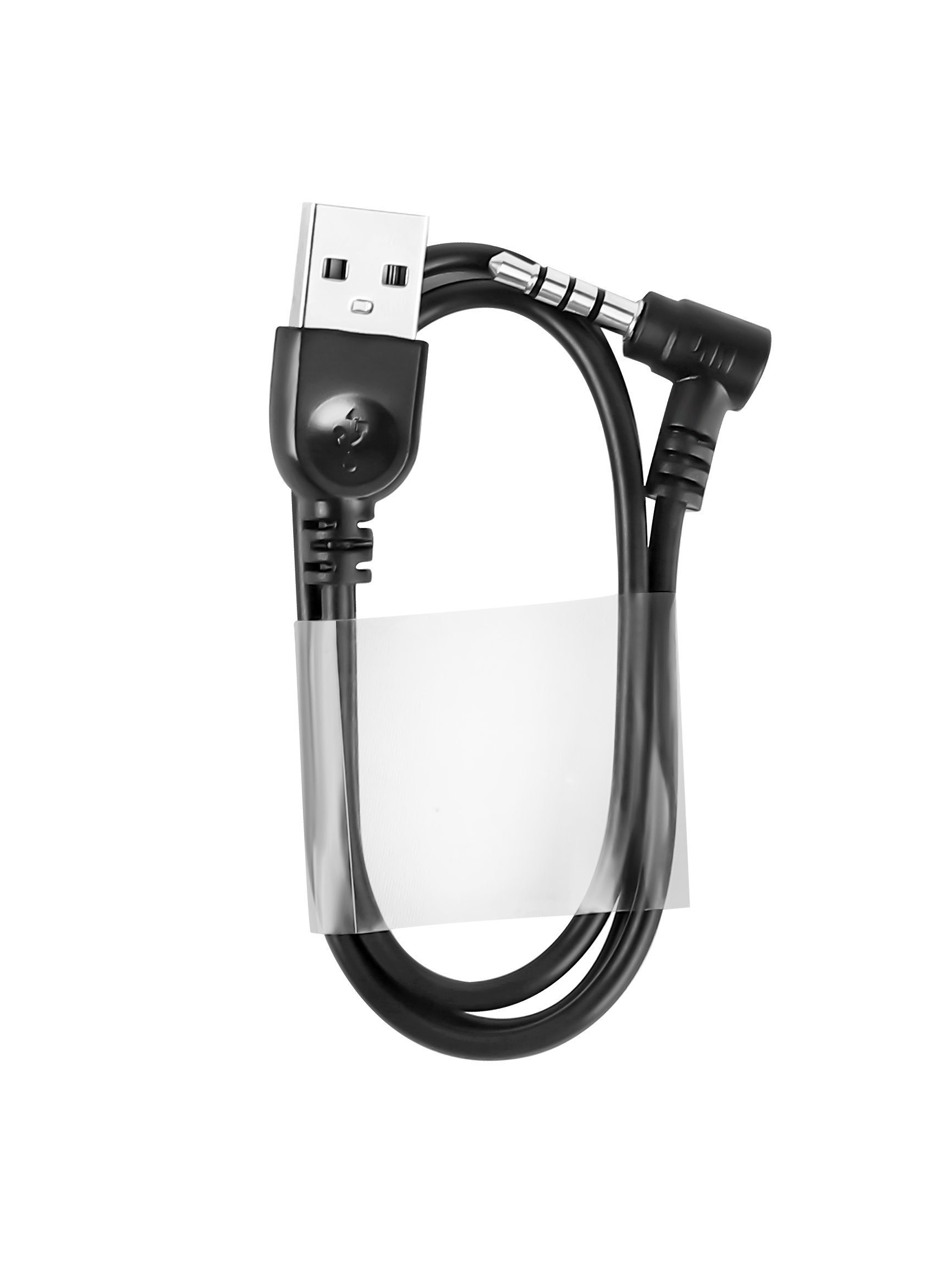 EJEAS Cable de carga para auriculares Bluetooth con orificio redondo de 3,5mm