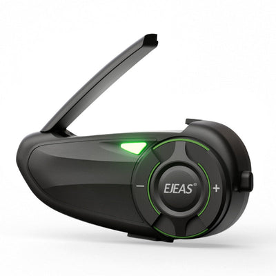 EJEAS Q8 Sistema de Auriculares de Intercomunicación de Malla para Casco de Moto