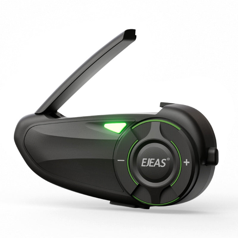 EJEAS Q8 Sistema de Auriculares de Intercomunicación de Malla para Casco de Moto