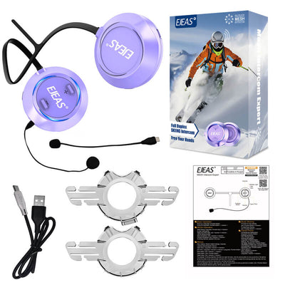 Sistema de Intercomunicación de Malla para Casco de Esquí Snow Eagle EJEAS S2