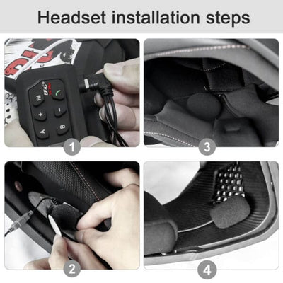 EJEAS V4 Plus Interfono Bluetooth para Casco de Motocicleta