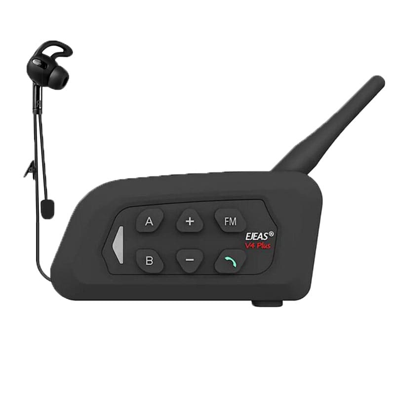 EJEAS V4C Sistema de Intercomunicador Bluetooth Inalámbrico para Exteriores