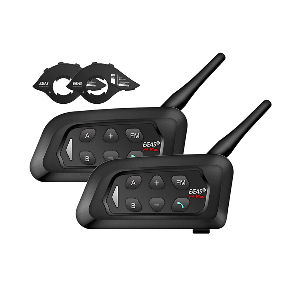 EJEAS V4 Plus Interfono Bluetooth para Casco de Motocicleta